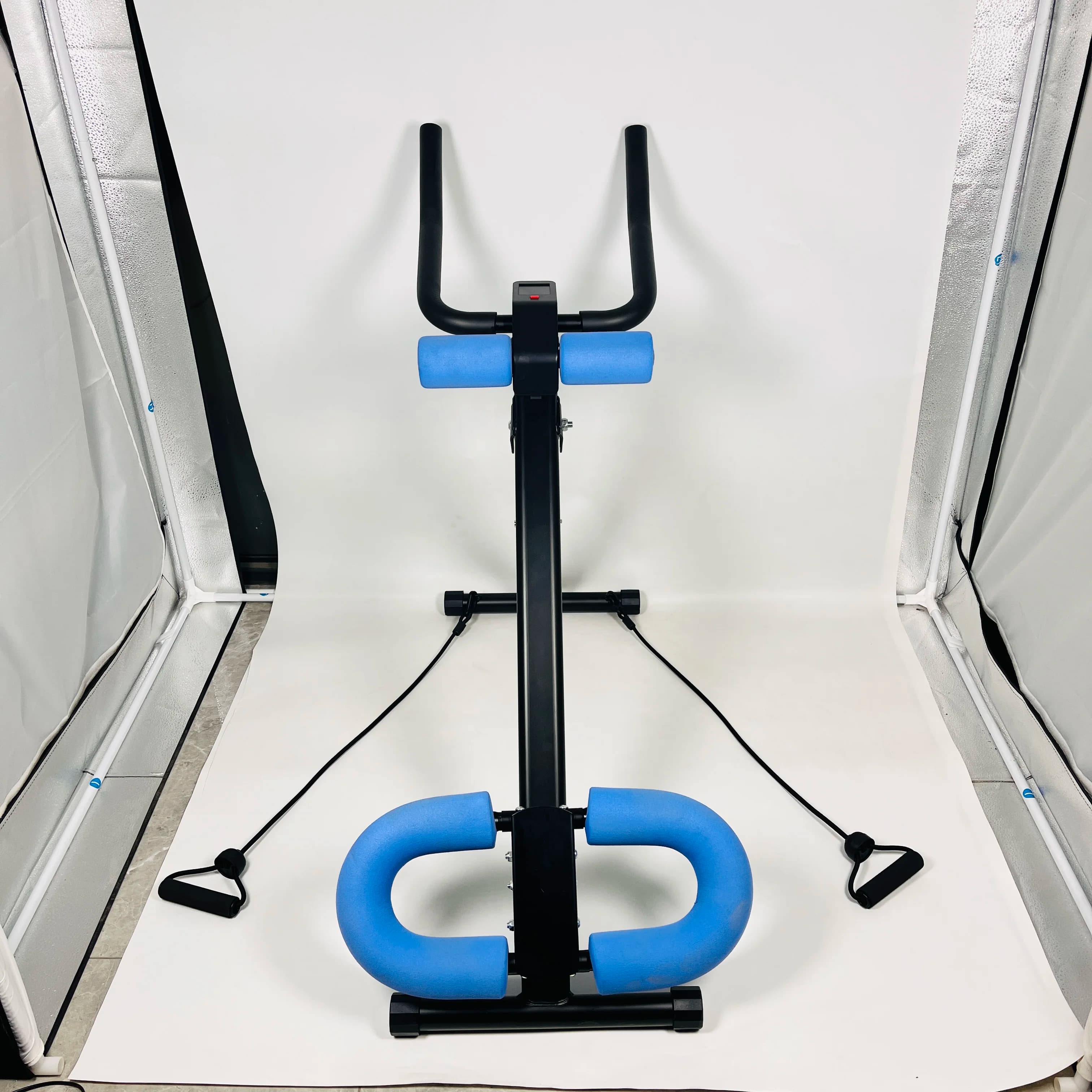 Home Abdominal Curling Machine Slimming Bench Booster For Training With AB Rollers