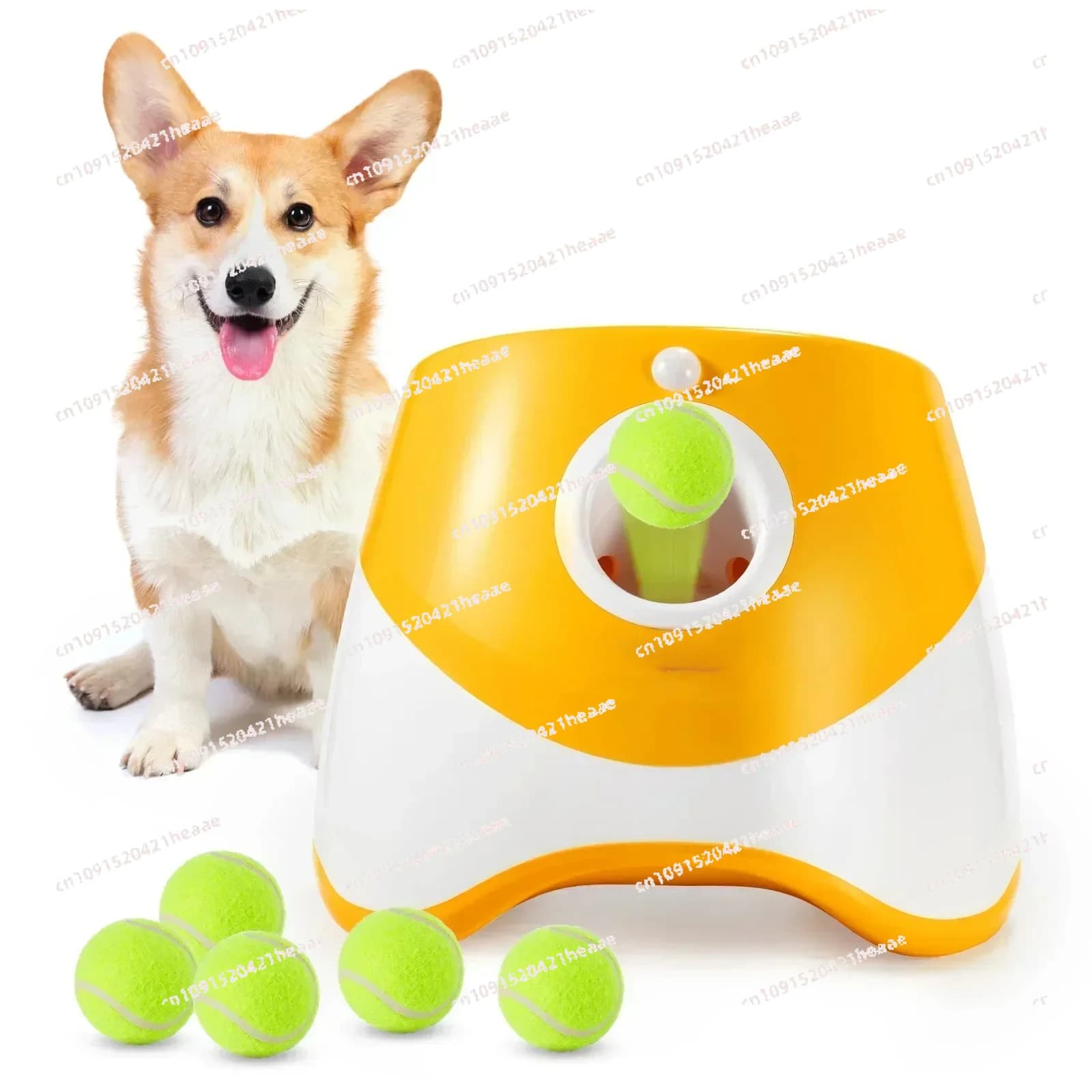 Adatto per lancio automatico di animali domestici, palla da salto, catapulta per cani, lanciatore di palline, giocattolo per cani, bulldog, macchina da tennis, lancio automatico per animali domestici