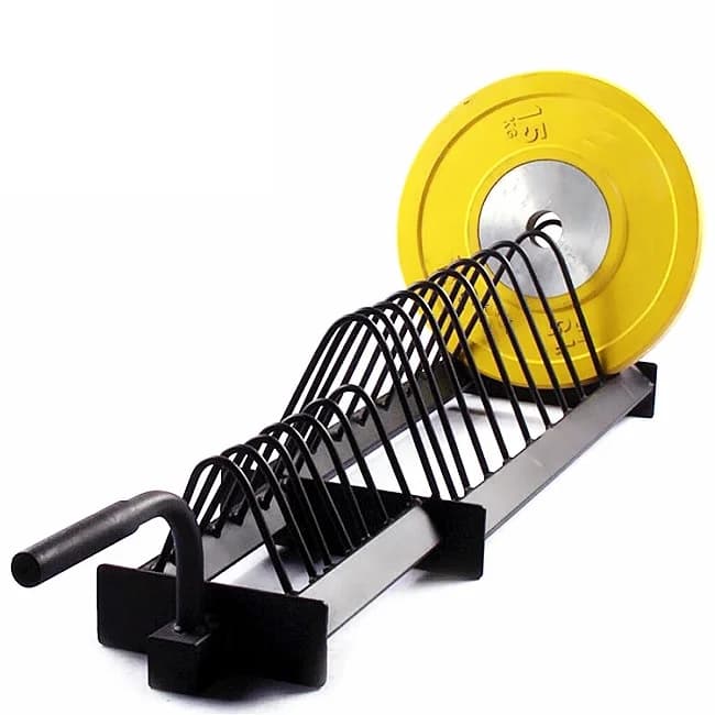PALESTRA Fitness bumper Weight plate Storage Rack Steel Barbell Holder Shock holder with commercial adjustable barbell