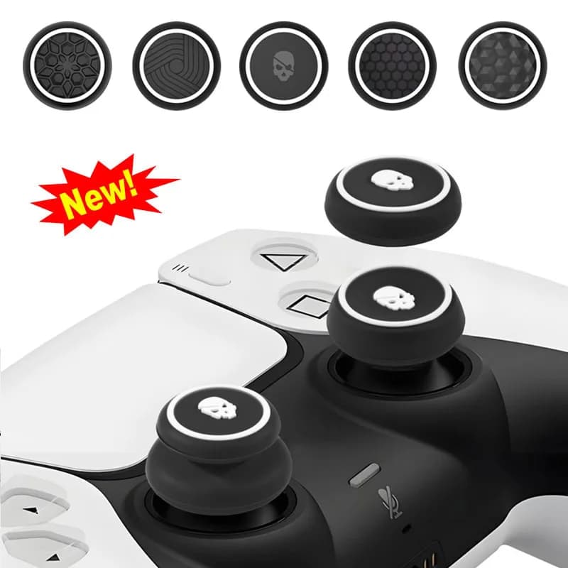 NUOVI Cappucci Ergonomici in Silicone per Joystick 6 in 1 CQC e FPS per Controller PS4 PS5 PRO, Accessori per Gaming, Spedizione Gratuita