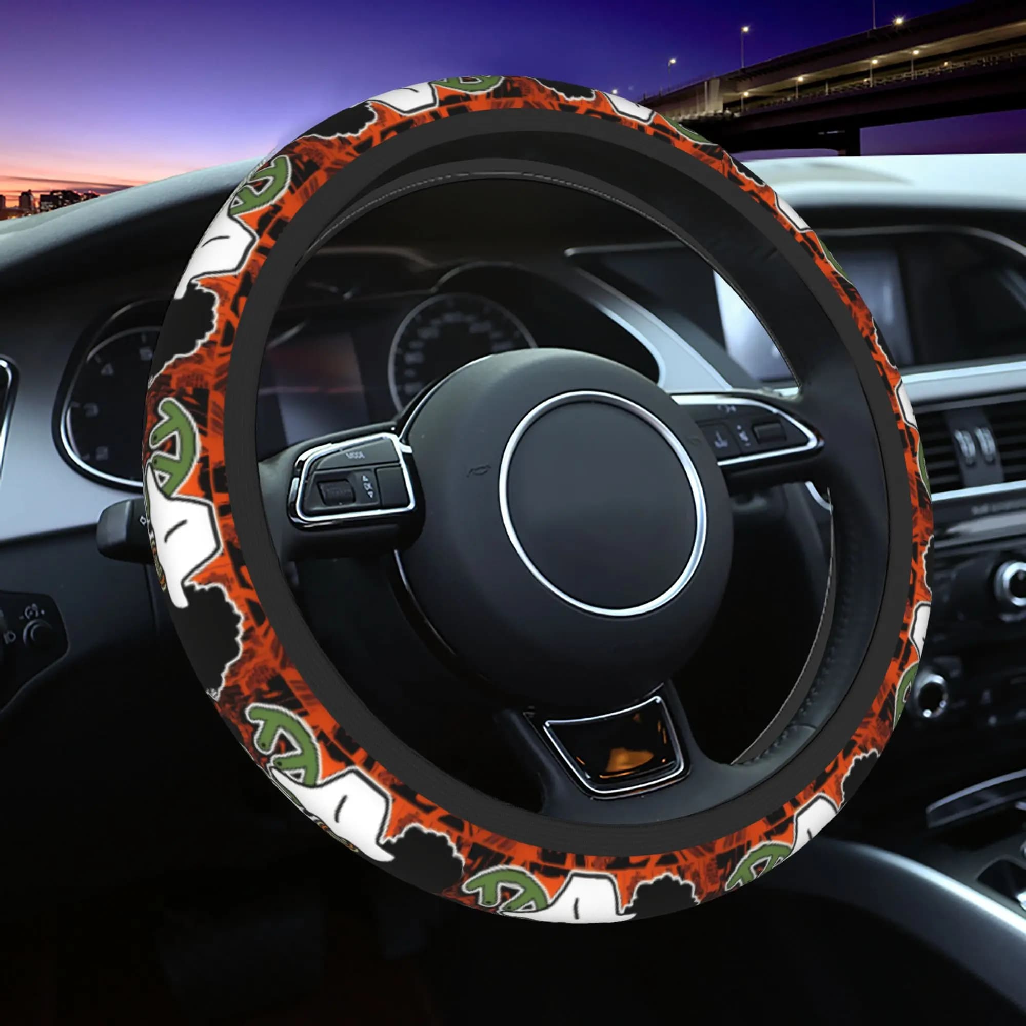 Car Cover 37-38 cm, Elastic Supp Cover, Decorative Auto Accessories