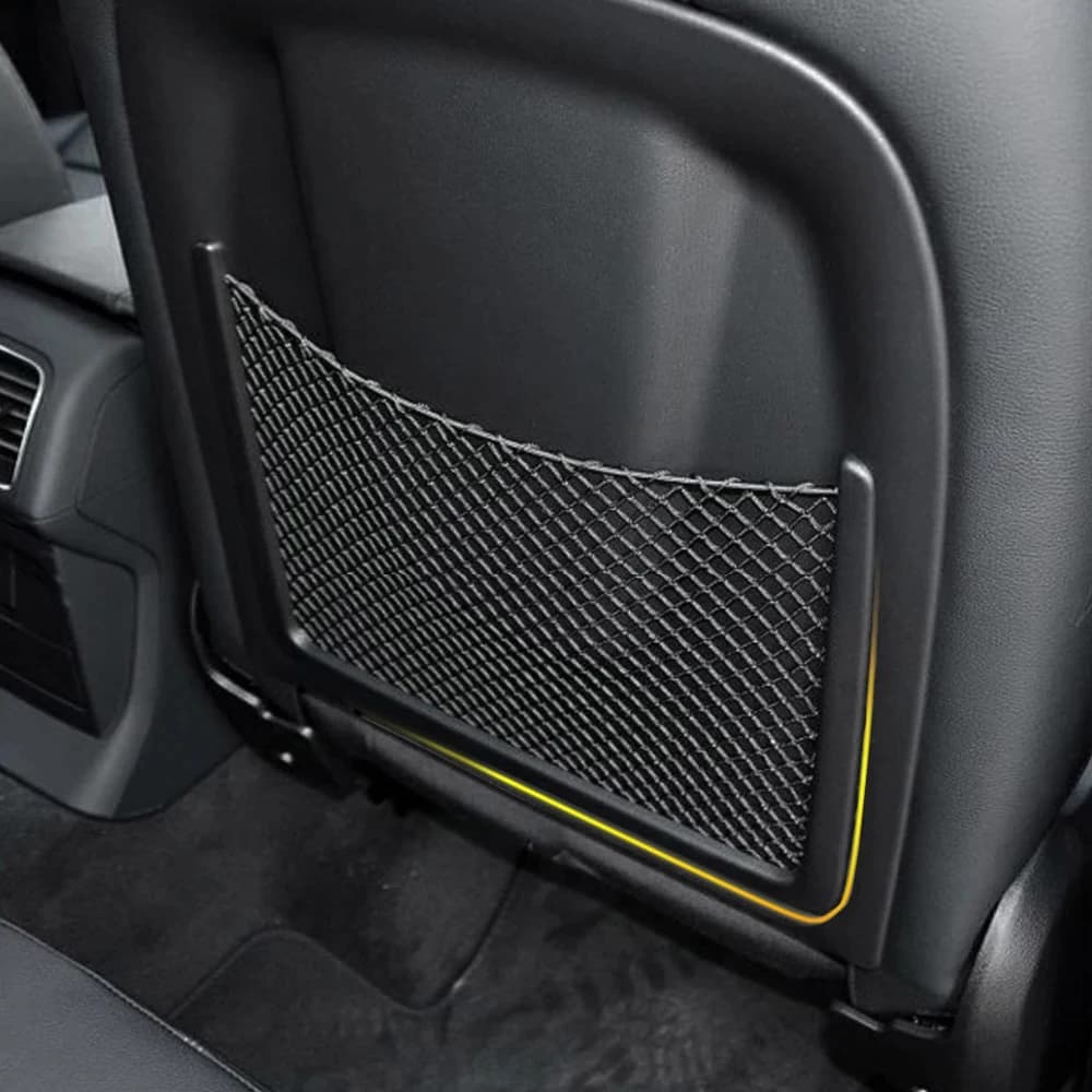 Auto Sedile Posteriore Posteriore Stringa Net Mesh Tasca di Stoccaggio Organizzatore Accessori Interni Auto Per Audi A4 B8 A5 Q3 A3 A6 C7 Q5 B9 Q7