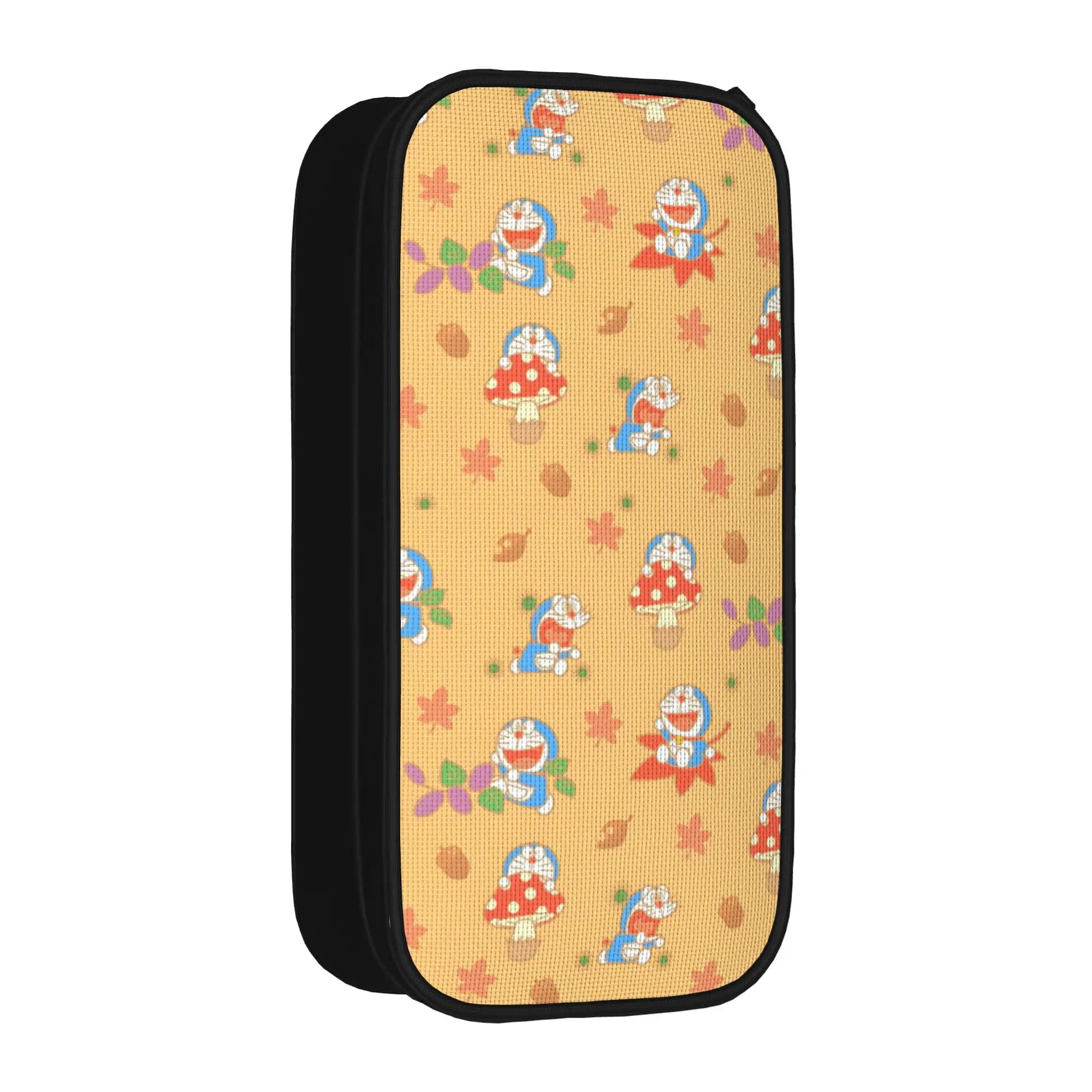 Custom Cute D-Doraemons Cartoon Pencil Cases for Girls Boys Large Storage Pen Box Bag School Accessories