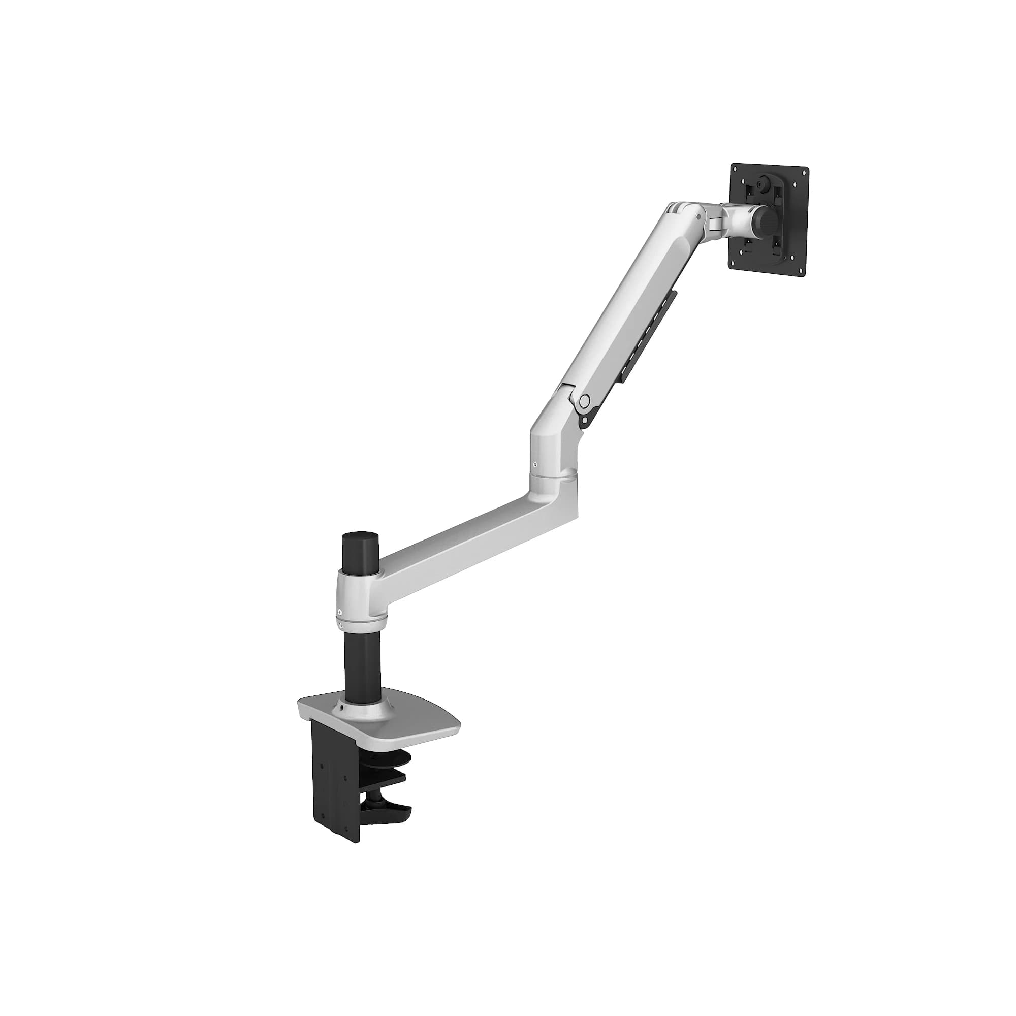 Braccio Staffa per montaggio a parete Supporto per monitor Desktop Universale rotante Sollevamento Display da tavolo Computer telescopico