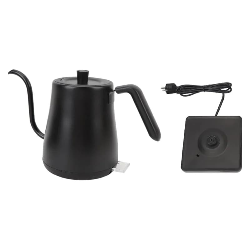1000W Electric Gooseneck Kettle 800ml Auto Power Off ABS 304 Stainless Steel Pour Over Kettle 110V/220V