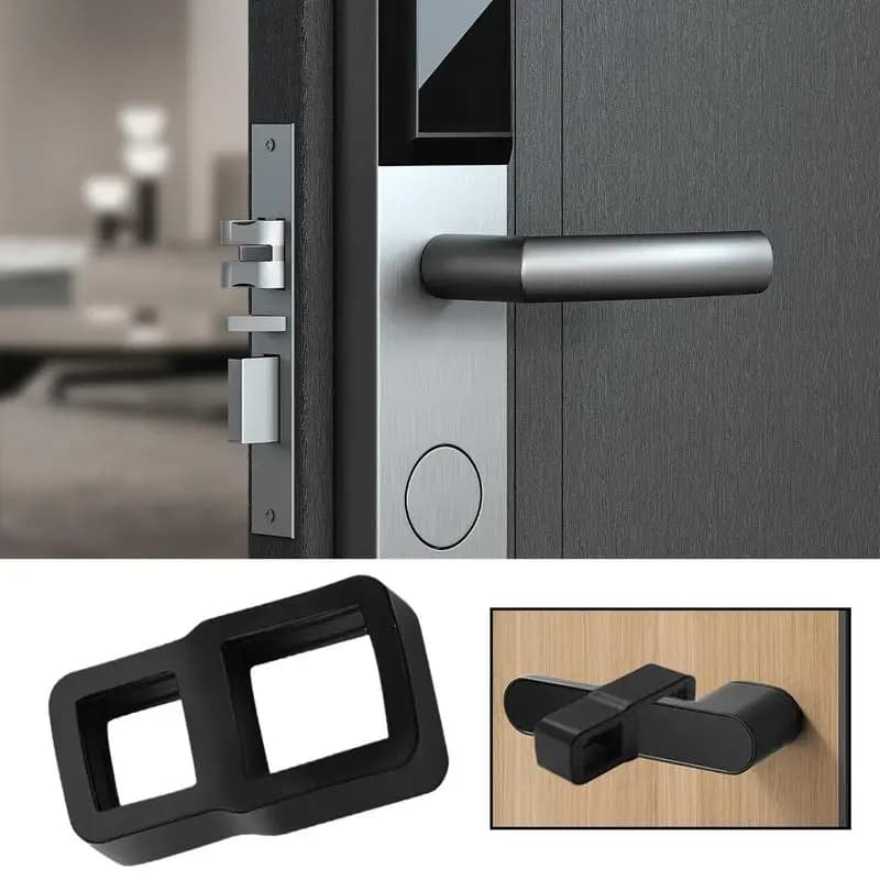 2 pezzi nuova maniglia per porta in silicone crash pad protezioni da parete raccordi per mobili fermaporta protezione per mobili da parete anti-danno