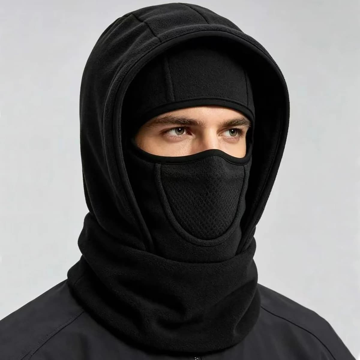 Ski Mask Cycling Scarf Winter Polar Fleece Neck Balaclava Hats for Men Women Winter Mask Warm Windproof Coldproof Full Face Cap