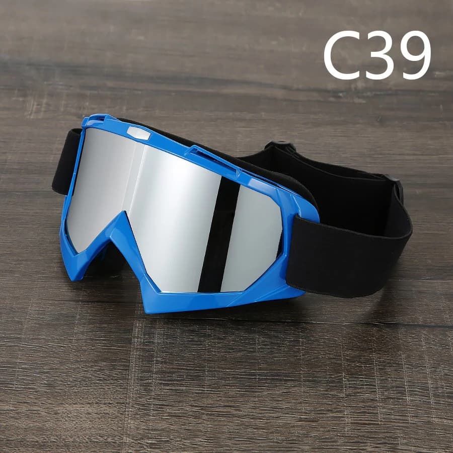 Painted Riding Goggles - Retro Windproof for Cruiser/ATV/Ski - Unisex MX Eyewear