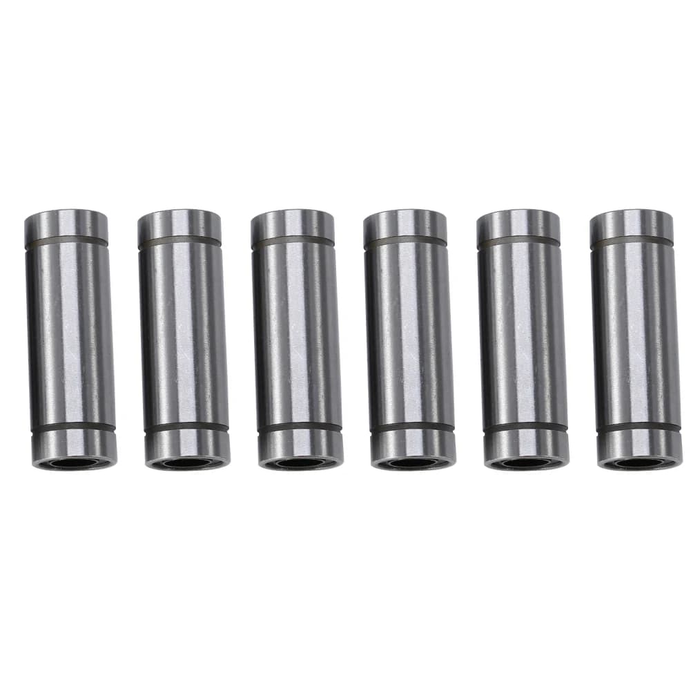 Cuscinetto a sfere Cuscinetto scorrevole LM8LUU Cuscinetti a sfere a movimento lineare lungo per stampante 3D con asta da 8 mm Parti CNC Cuscinetto a movimento lineare
