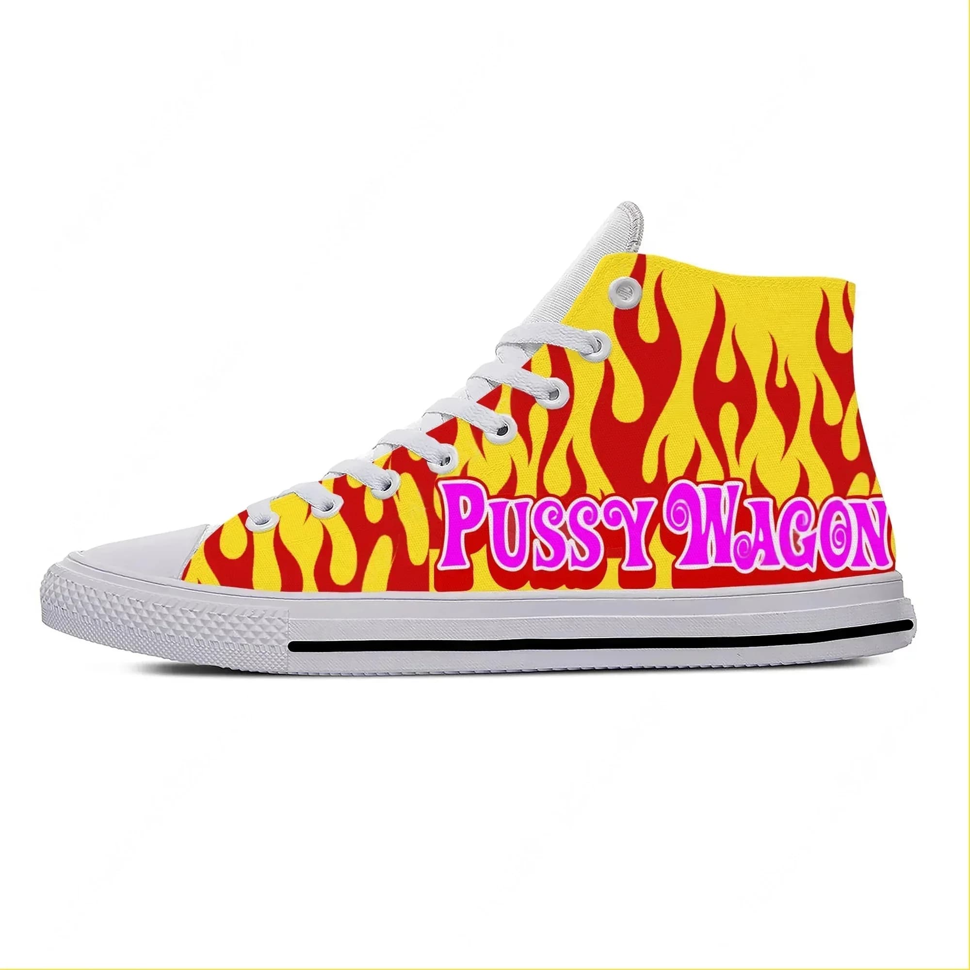 Movie Kill Bill High Top Sneakers Scarpe casual da uomo e da donna Scarpe da corsa in tela Scarpe leggere e traspiranti con stampa 3D