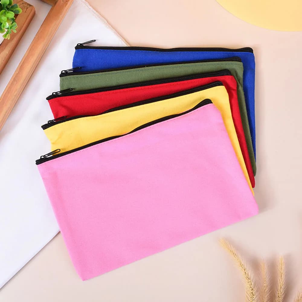 Canvas Handbags for storing pens Cotton bags for shopping Shoulders Bags for ecological folding shopping