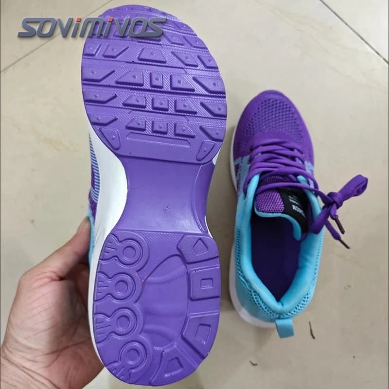 Scarpe Sportive con Plateau da Donna dal Design Alla Moda e Trendy, Traspiranti e Comode per Escursionismo, Passeggiate e Uso Casual
