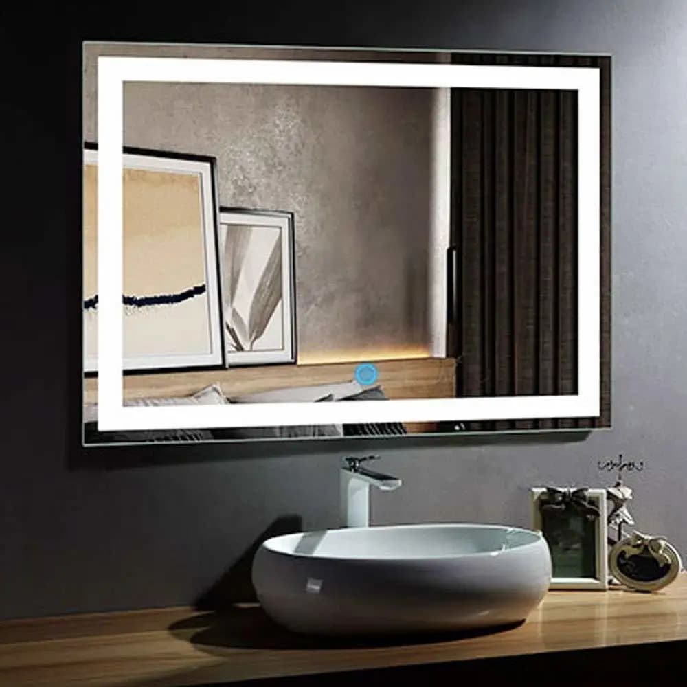 Specchio da Bagno LED Illuminato Intelligente da Parete