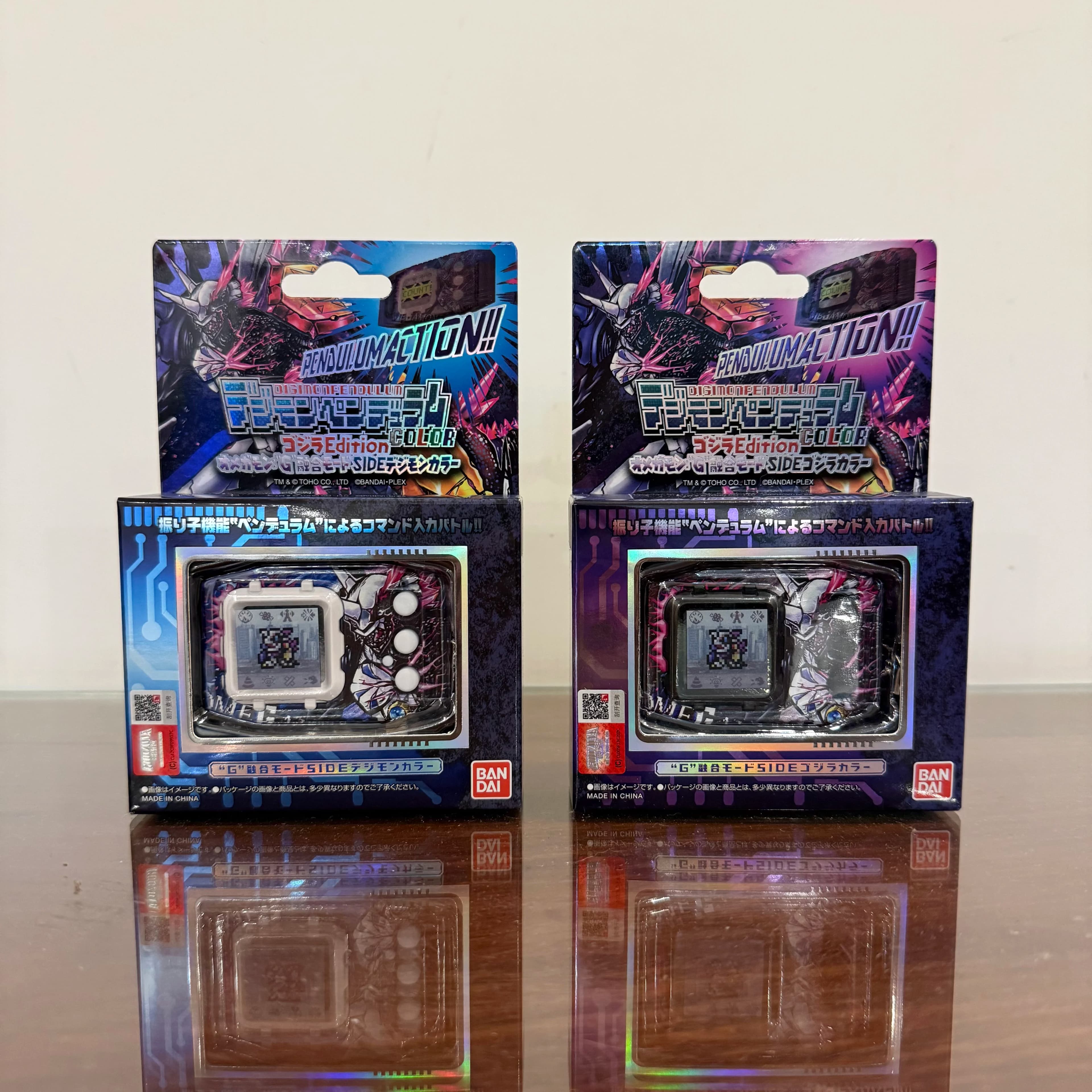 Bandai Digimon Pendulum Color Godzilla Edition Omegamon G Fusion Mode Digital Monster Toy in stock