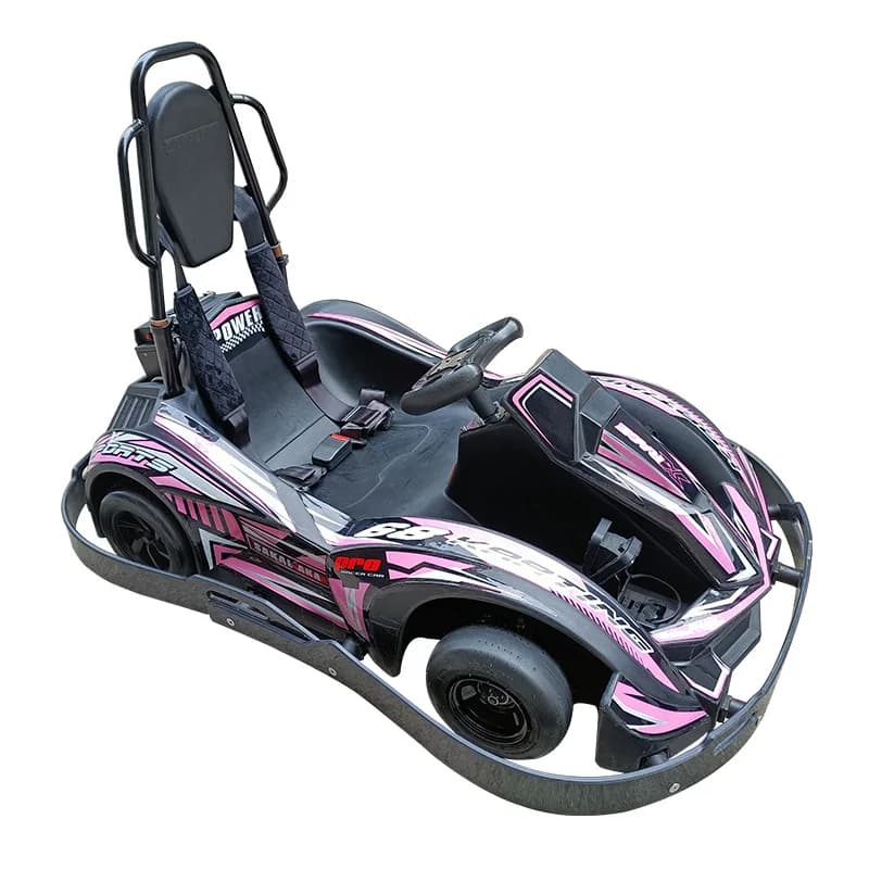 Go Kart elettrico commerciale, gli adulti dell'auto per bambini possono guidare, temporizzazione del telecomando alla deriva a quattro ruote all'aperto