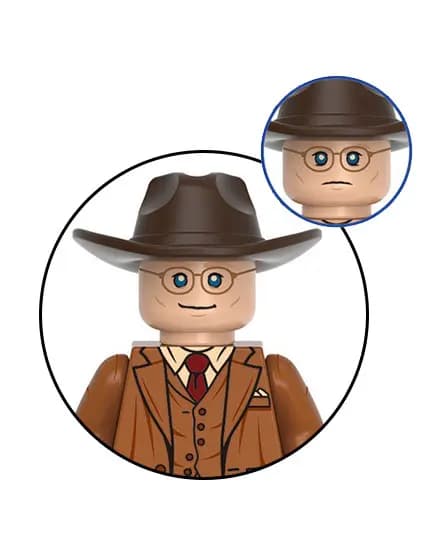 Serie Stravagante e Meravigliosa: Mini Figure Assemblabili, Giocattoli Educativi per Bambini, Blocchi da Costruzione, Regali da Collezione per Appassionati