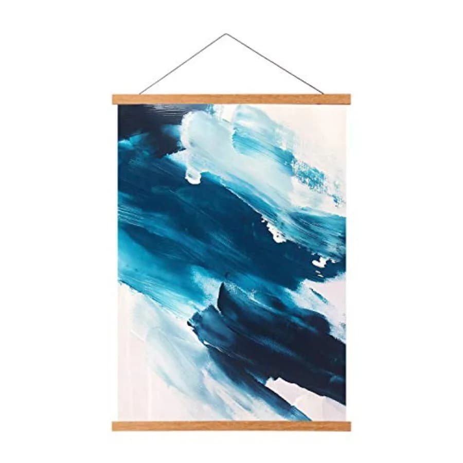 Magnetic Poster Hanger Frame, 12x16 12x18 12x24 Magnet Poster Frame for Posters, Prints, Photos, Pictures, Maps, Scrolls, and C