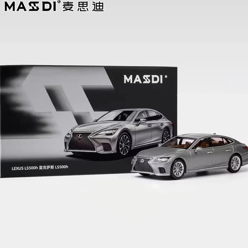 Masdi 1:64 Lexus Ls500 Simulation Alloy Car Model Diecasting Vehicle Collection Display Decor For Adult Hobbyist Custom Toy Gift