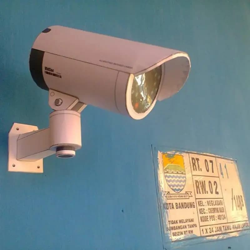Set di Micromodelli 3D Non Assemblati, Kit Modello in Carta Fai-da-Te, Modello in Carta di Telecamera di Sicurezza