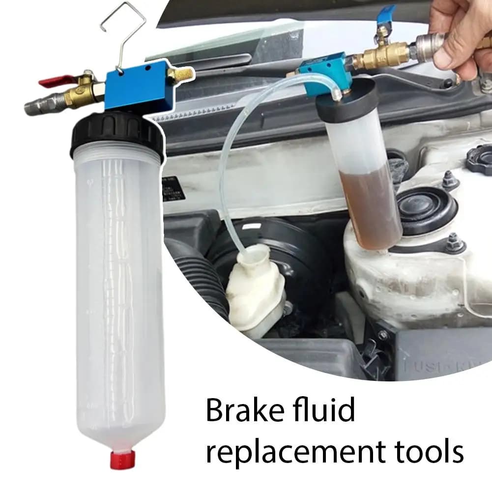 Strumento di sostituzione del liquido dei freni dell'auto Strumento manuale per l'estrazione dell'olio sottovuoto Pompa per il cambio dell'olio della frizione idraulica automatica con tubo flessibile