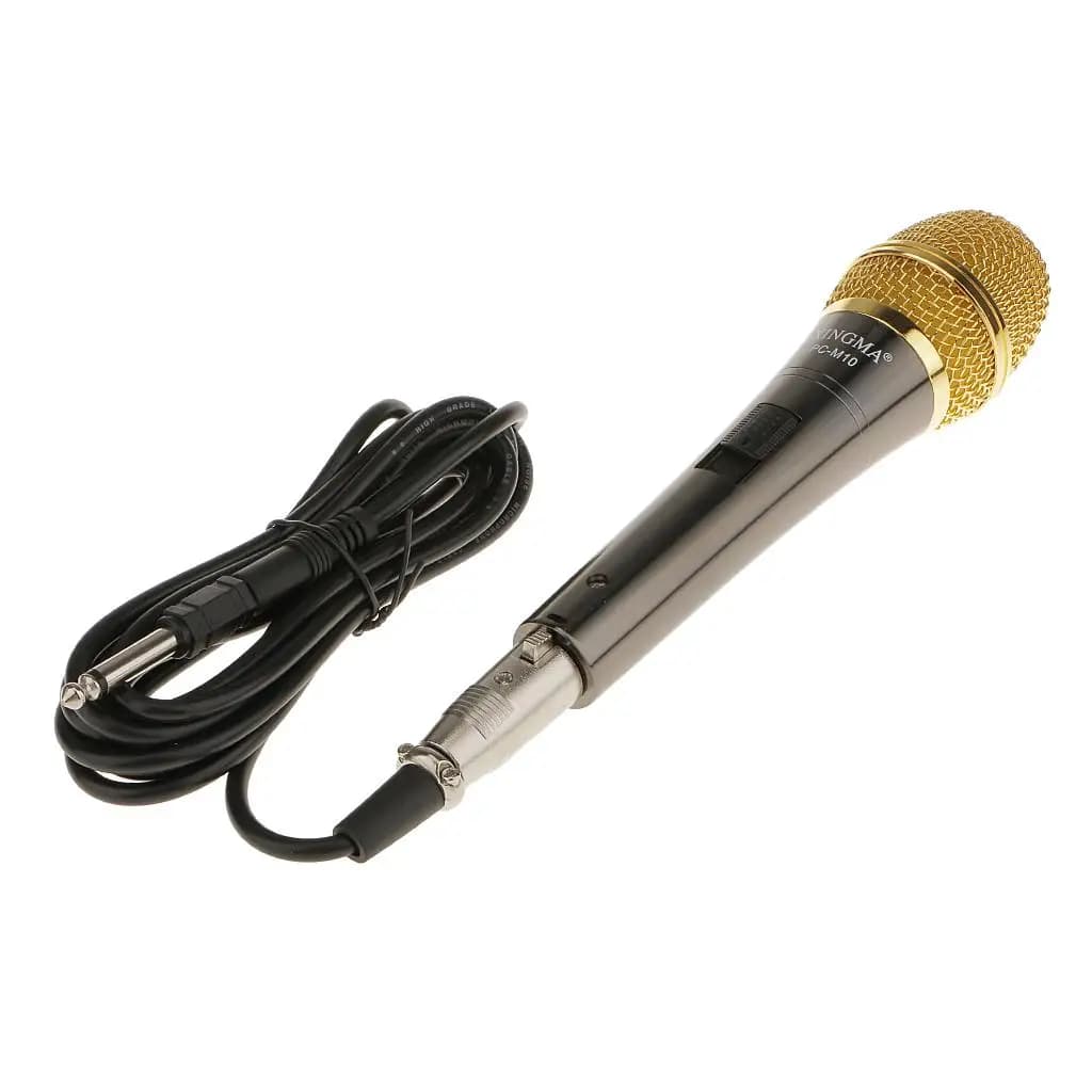 Cardioide 0,5 mm, microfono portatile in metallo per cantare/macchina karaoke e discorsi