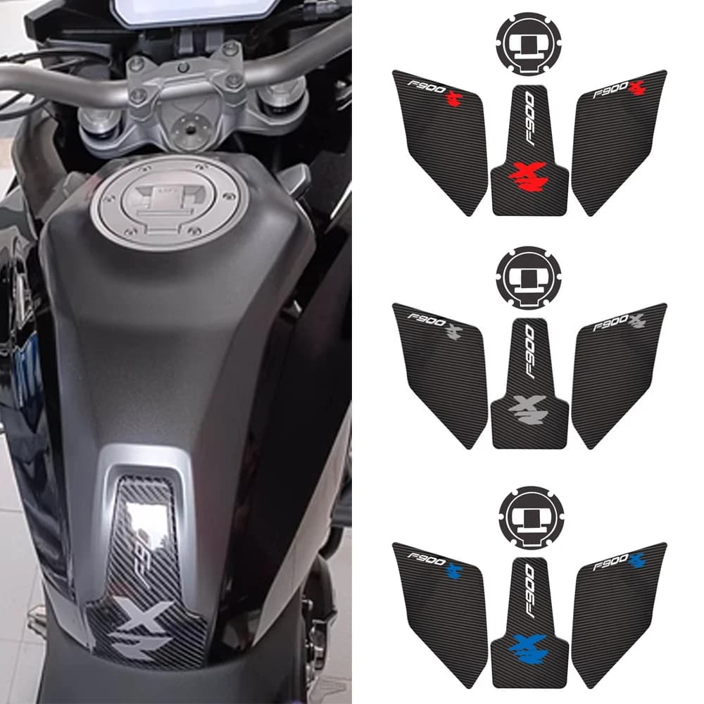 Moto antiscivolo serbatoio olio combustibile Pad lato ginocchio Grip decalcomania protezione adesivi Pad per BMW F900XR F900 XR 2020 2021 2022 2023