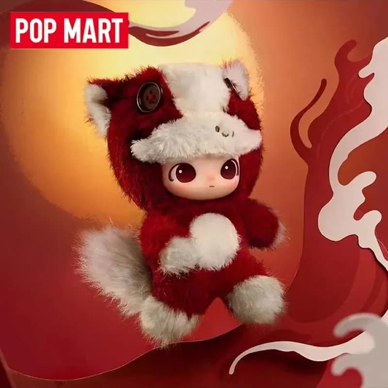 POP MART Have A Good Run Series Vinyl Plush Pendant Blind Box Guess Bag Toys Doll Cute Anime Figure Desktop Ornaments Collection