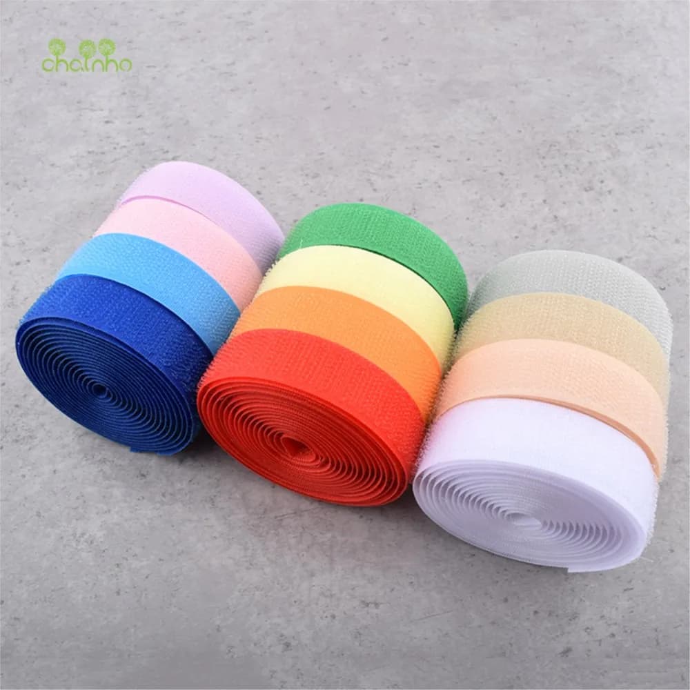 Chainho, nastro magico morbido in Nylon, larghezza: 20mm, chiusura a strappo, materiale per cucire e Quilting fai da te, accessori per indumenti/scarpe, TL24