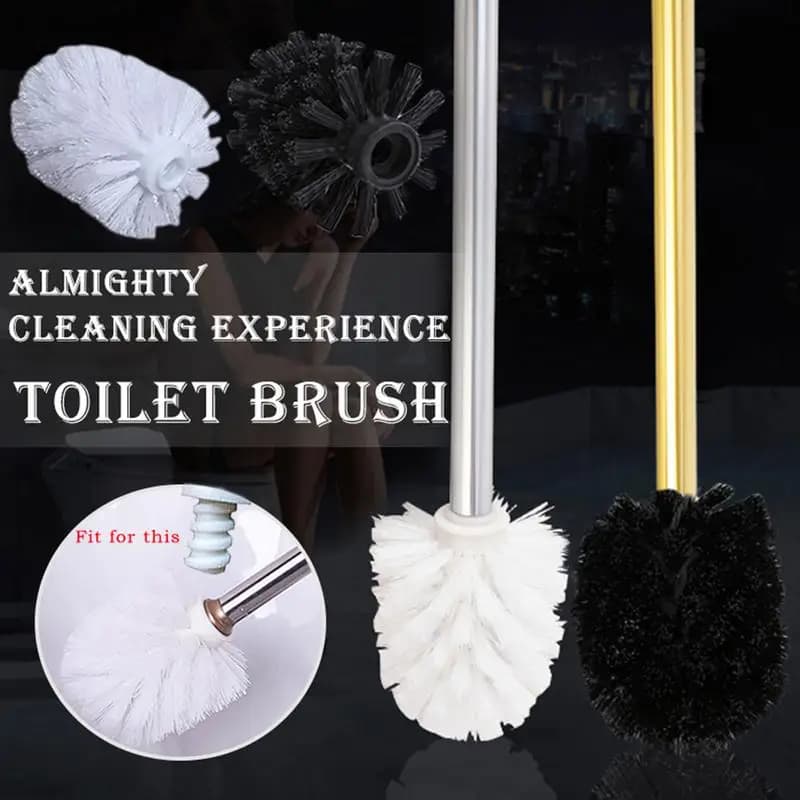 Durevole porta scopino per WC, strumento di sostituzione, accessorio per la pulizia del bagno, per la pulizia del bagno, strumenti per la manutenzione dell'igiene