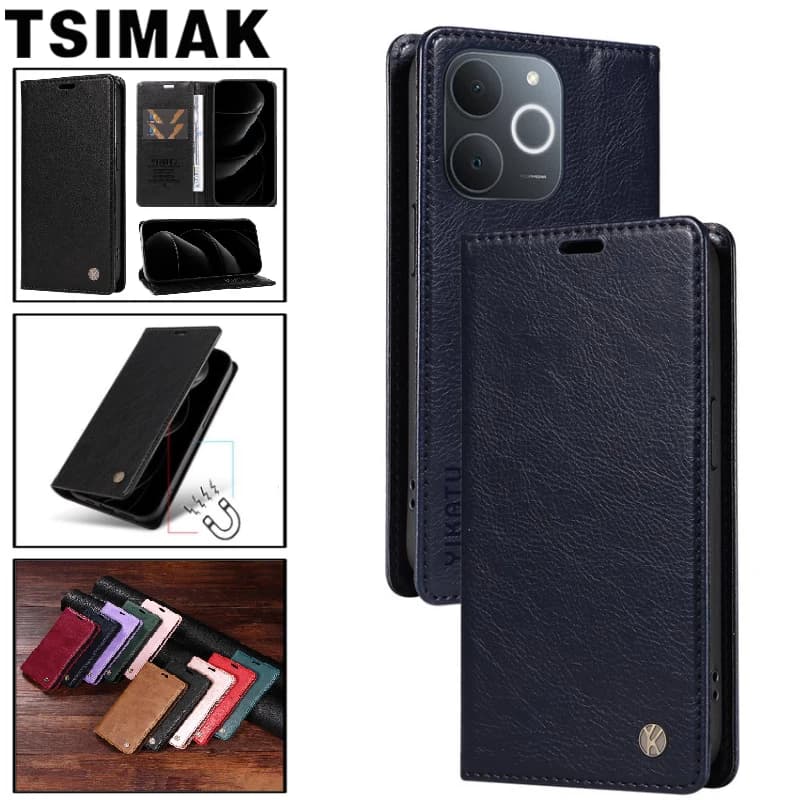 Custodia a portafoglio in pelle per Realme P3 Note 70T 50 Narzo 80 Lite GT 6T 6T Neo 6 SE 8 9 10 11 Pro Plus 8i 9i 4G 5G