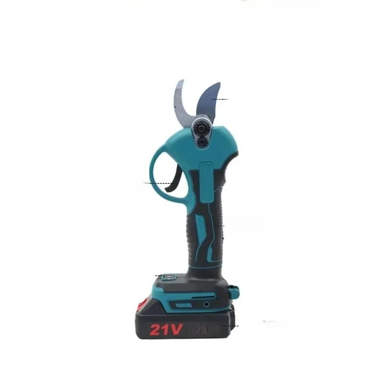 Nick pruning scissors for gardening with 4 cm blade and rechargeable battery