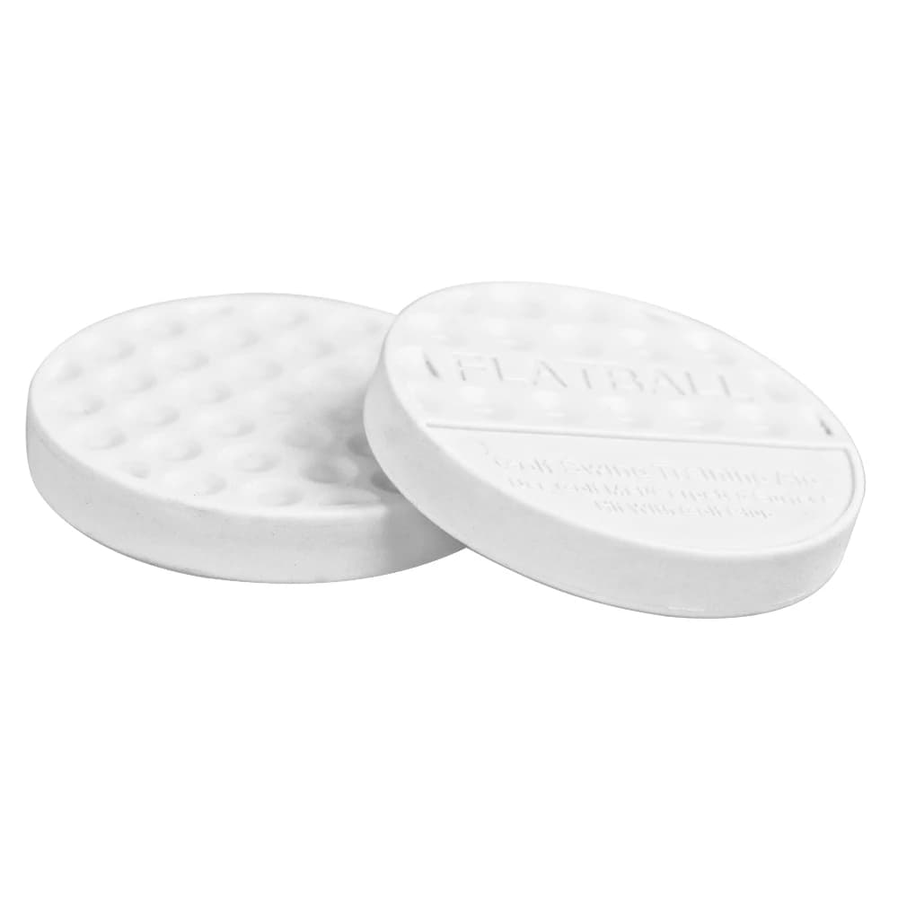 Pallina da golf piatta da 1 pezzo, aiuto per l'allenamento pratico, design ultrasottile per il rilevamento dell'oscillazione, accessorio da golf durevole