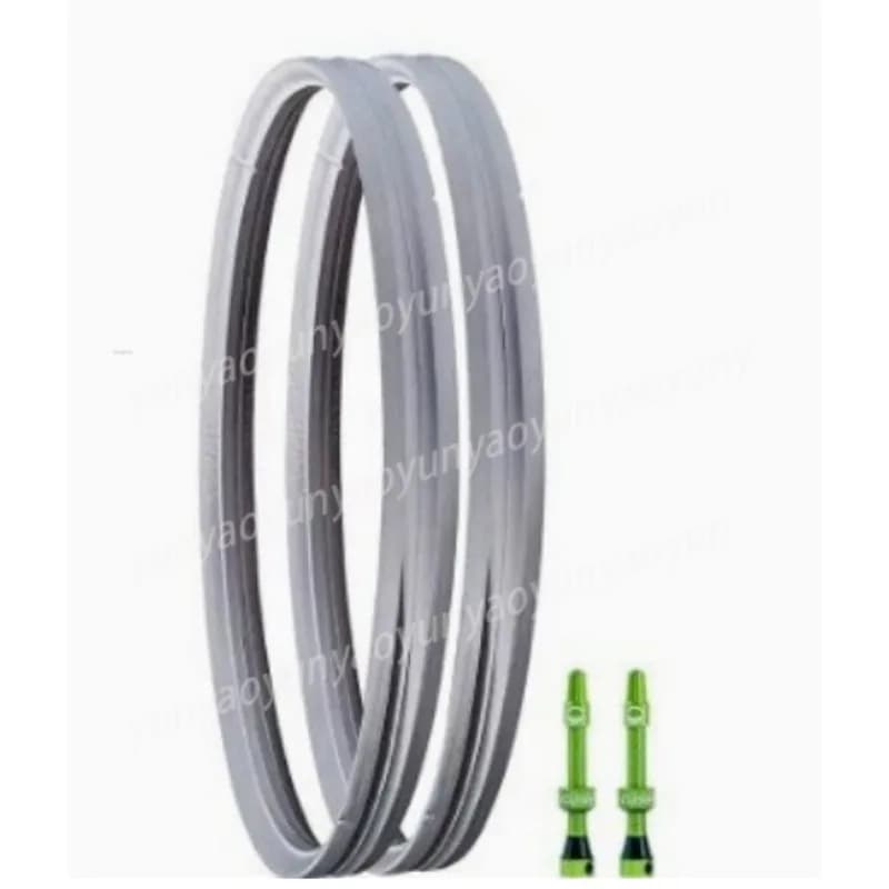 26 Inch Bicycle Tubeless Rim Tape Pair Air Sealing Anti Burst Wheel Protection Strip Bike Rim Leakproof Protective Accessory