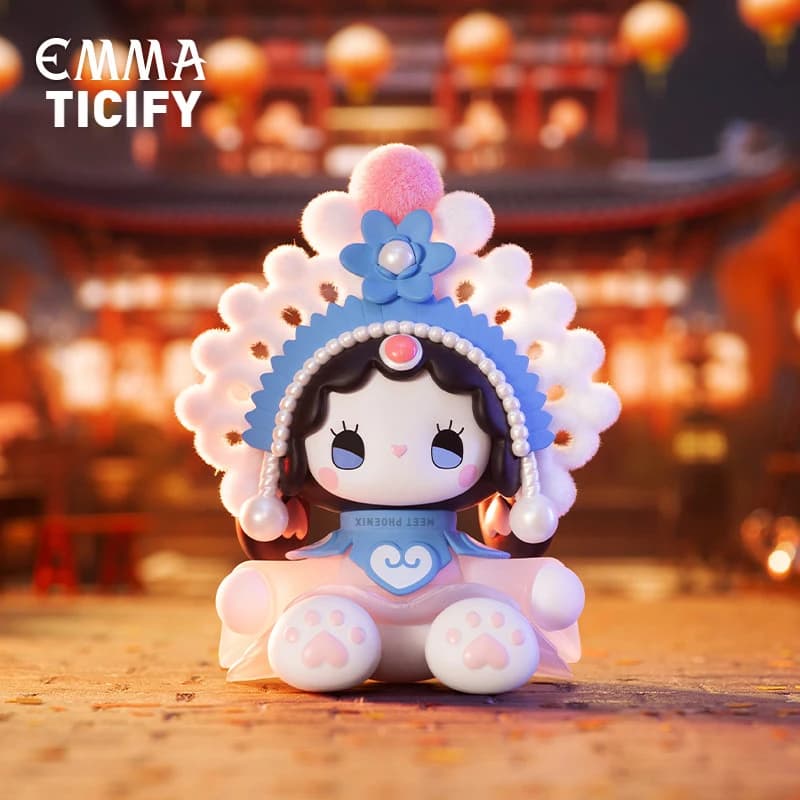 EMMA LIGHT NEVER GOES OUT Series Blind Box Toys Cute Action Anime Figure Mystery Box Model Designer Doll Simpatico regalo di Capodanno