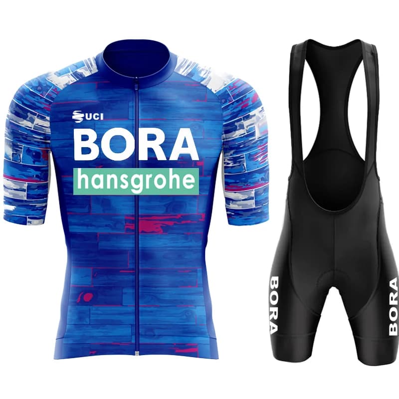 Cycling Clothing Man 2026 UCI BORA Summer Clothes Triatlon Men's Bib Cycle Jersey Spring Pants Gel Uniform Road Bike Suit Blouse