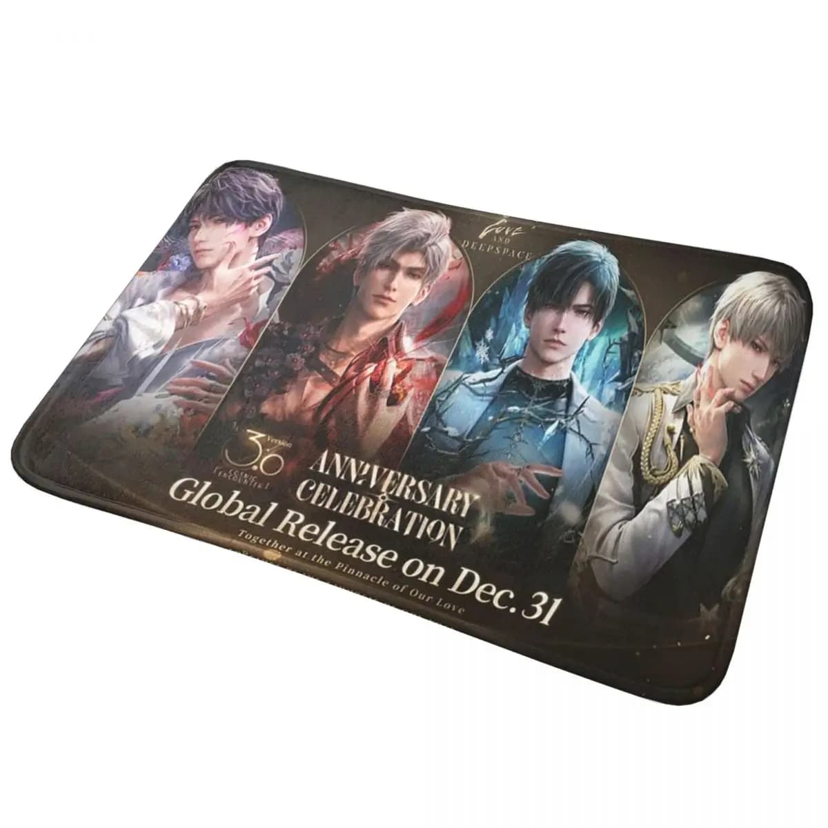 Game Love And Deepspace Anti-slip Doormat Floor Mat Sand Scraping Carpet Rug for Kitchen Entrance Home Balcony Footpad Mats