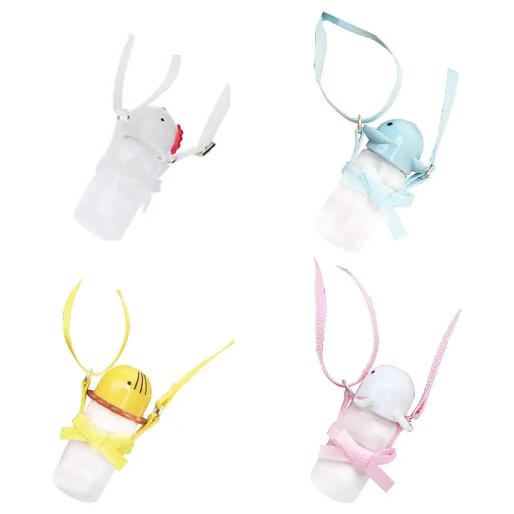 Doll House Water Bottle Miniature with Adjustable Strap Mini Play Accs