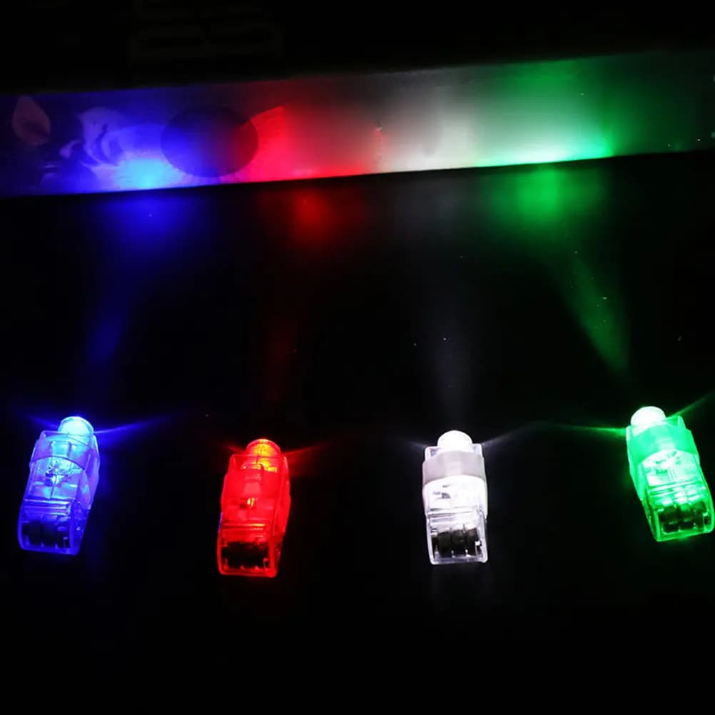 25 Pezzi Anelli LED Luminosi da Dito, Anelli Lampeggianti in Plastica per Feste Notturne, Festival, Club, Discoteca, Giocattoli Luminosi da Dito