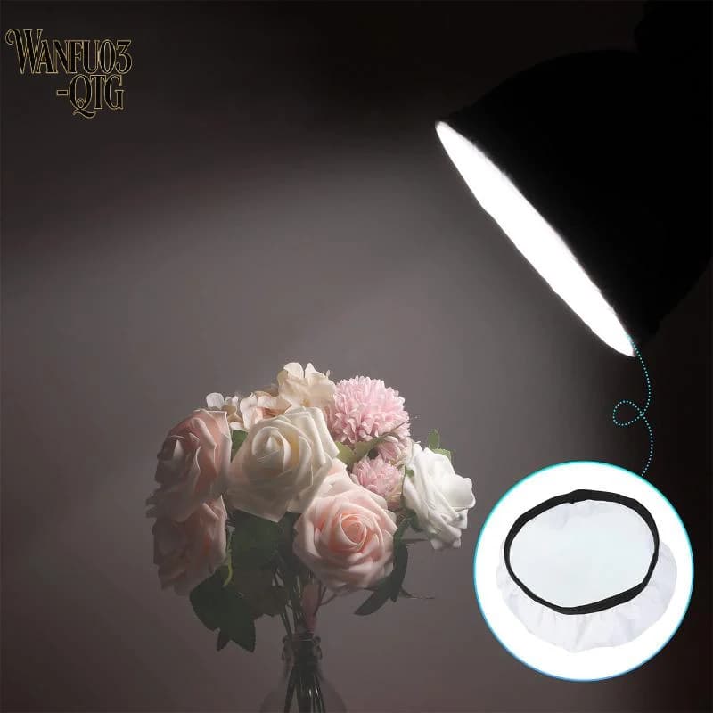 Hot Sale Soft Light Cloth Cover Soft Light Cloth 7" 180mm Soft Light Diffuser Protective Cover Studio Light Diffuser Sock