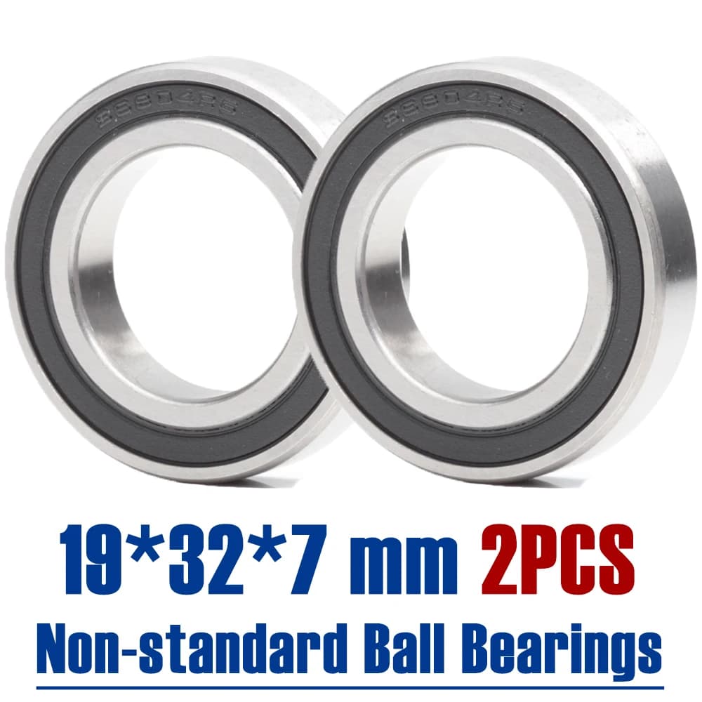 MR19327 cuscinetti a sfera Non standard 19*32*7mm (2 pezzi) 6804/19 mozzo bicicletta anteriore mozzi posteriori ruota 19327-2RS