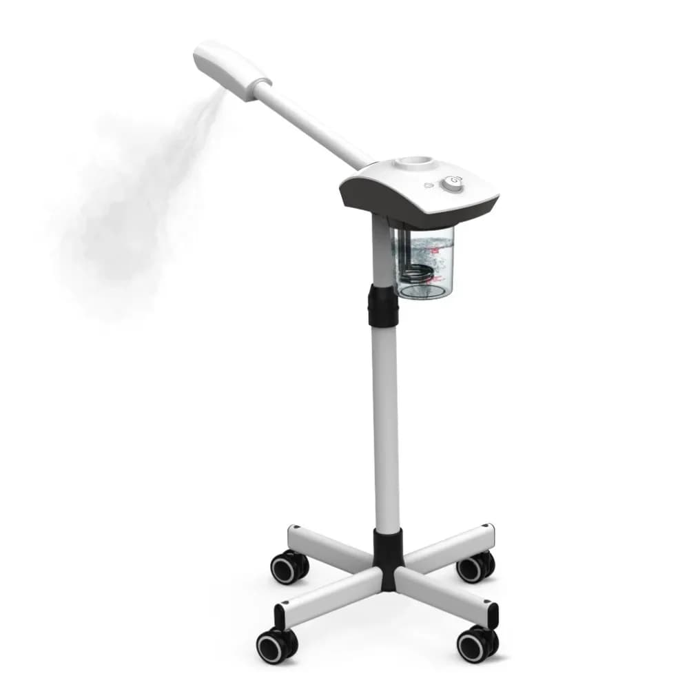 Nuovo vaporizzatore facciale caldo umidificatore a nebbia calda per la pulizia profonda del viso vaporizzatore spruzzatore salone Home Spa cura della pelle sbiancante
