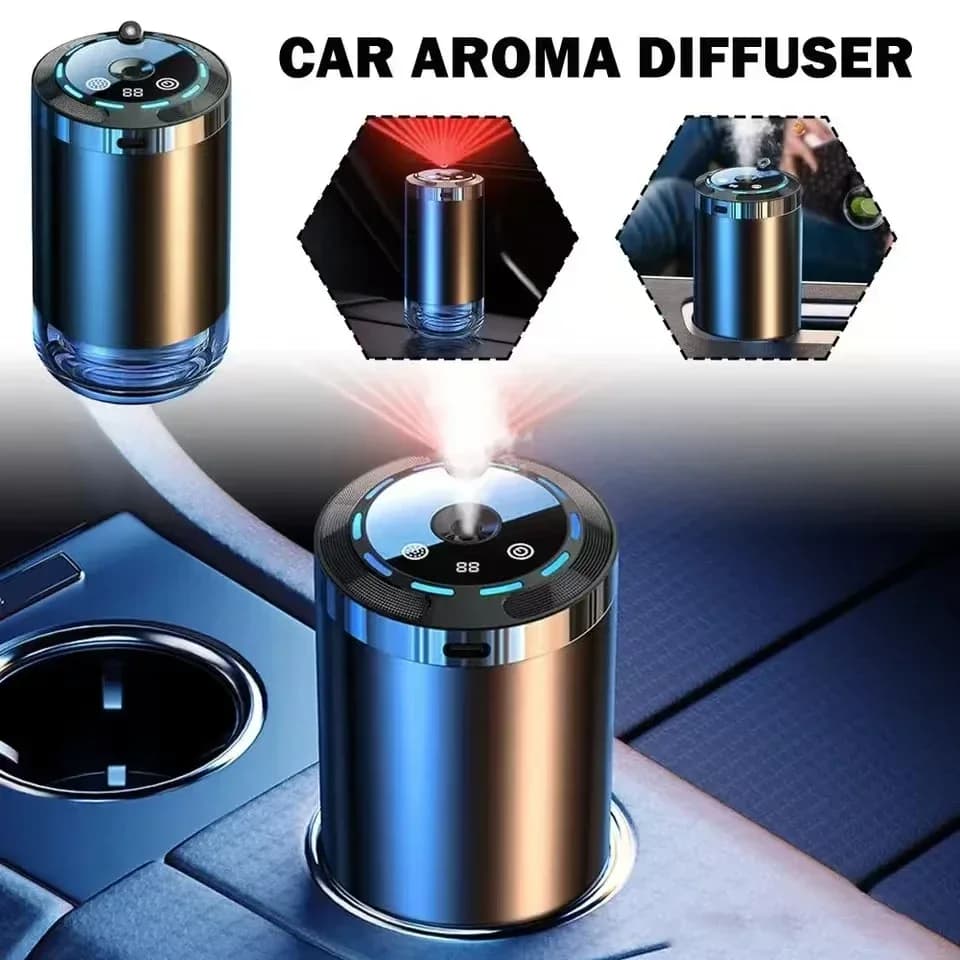 Smart Car Flavor Diffuser Deodorant for environments Rechargeable USB fragrance Aromatherapy Diffuser of essential oils Car aromatherapy machine