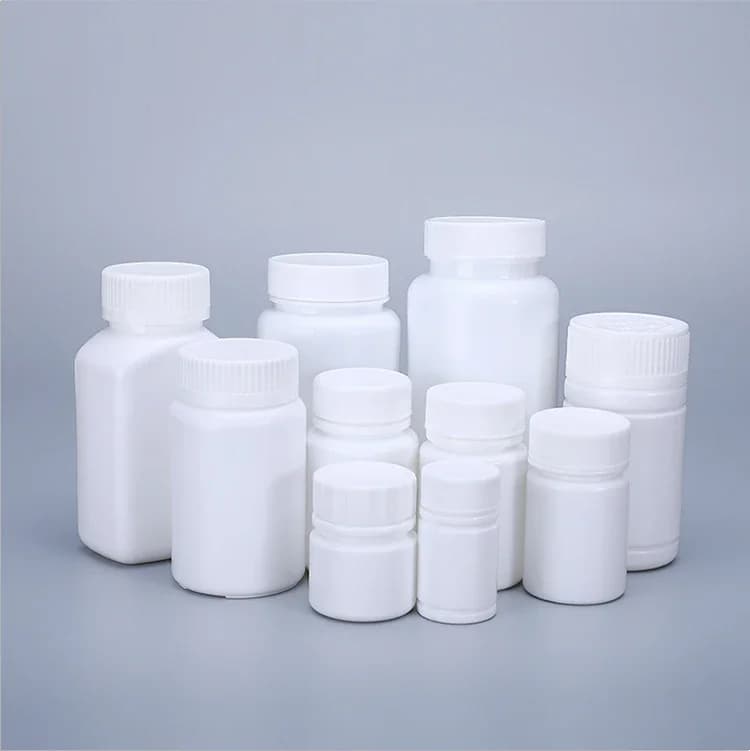 Small Bottiglia Rotonda with Vine Carpet Container for Pills, Capsules and Tablets Rechargeable Flacons for Vitamins