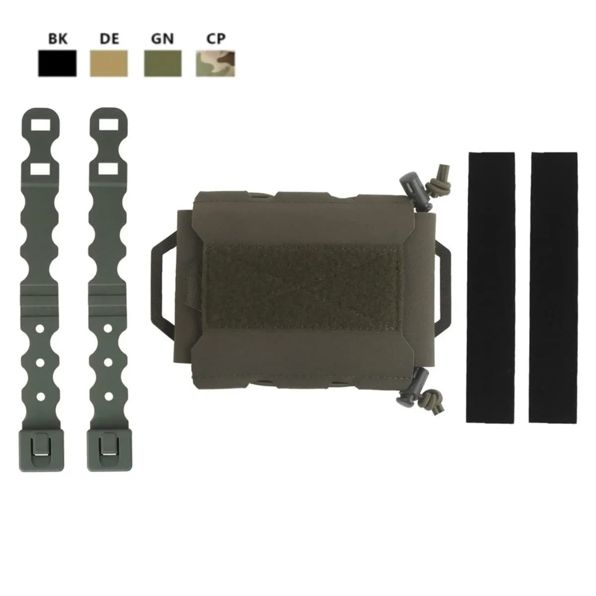 Tactical IFAK Pouch Camouflage Medical Kit Bag Detachable Split Design MOLLE Belt First Aid Organizer Hunting Accessory