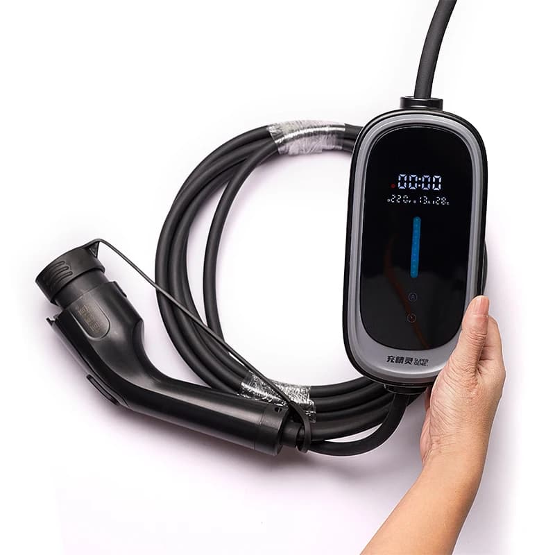 EV Charger Portable 16A Quick Charging with Protection Box, New, Electric Vehicle Accessories