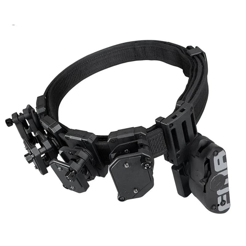 Cintura Tattica IPSC Perfettamente Compatibile con Fondina e Set di Portacaricatori, Cintura per Tiro Competitivo, Set Fondina e Portacaricatori