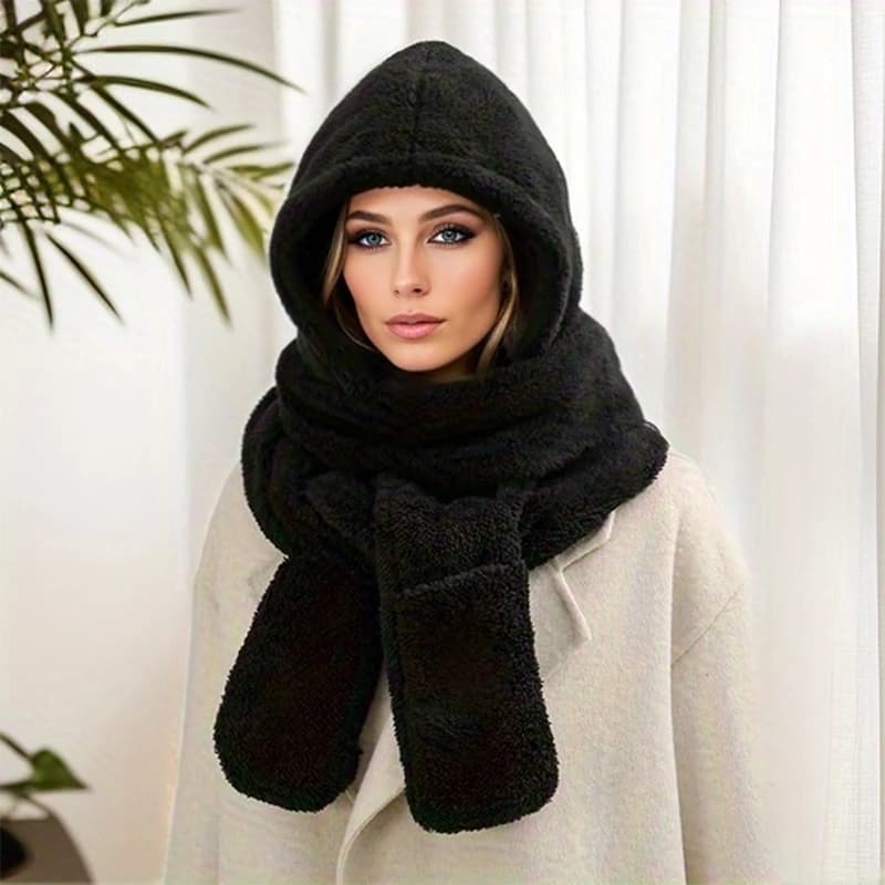 Nuovo senso del design sciarpa invernale in peluche tinta unita da donna alla moda lussuosa cravatta in nastro di seta da donna 220x10 cm
