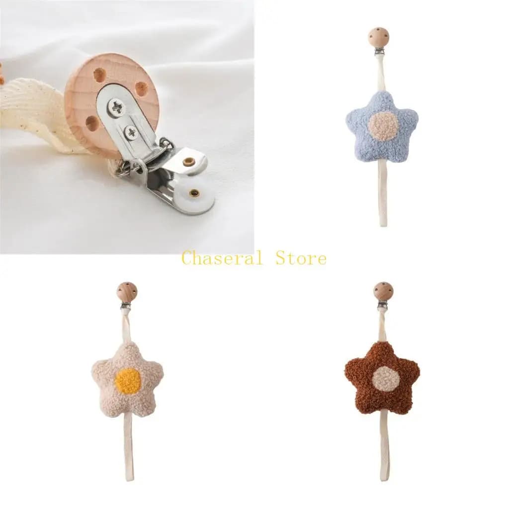 E7CE Universal Baby Pacifier Chain Dureble Baby Pacifier Clip Holder NEWBORN