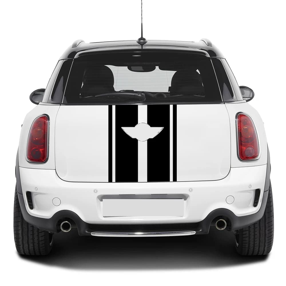 Adesivo per bagagliaio di un'auto per Mini Cooper R60 Countryman Decorazione per porta posteriore posteriore Decalcomania fai da te Trim Accessori per sintonizzazione grafica automatica