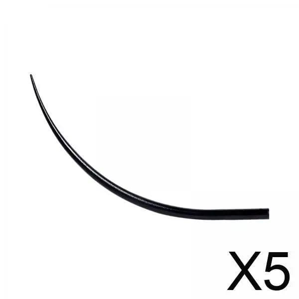 Modello di Ciglia in Vinile Grande, Strumento per l'Allenamento all'Estensione delle Ciglia Finte, Accessorio per Testa di Manichino per Scuole di Trucco e Esposizione in Negozio